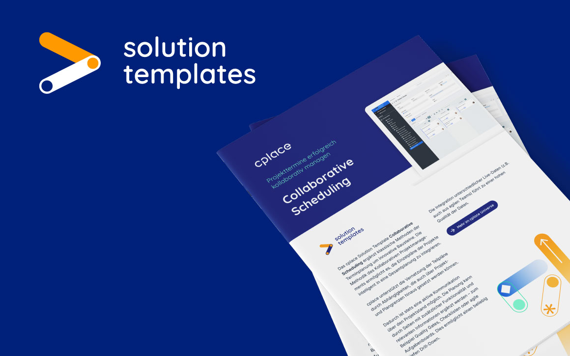 Solution Template Collaborative Scheduling
