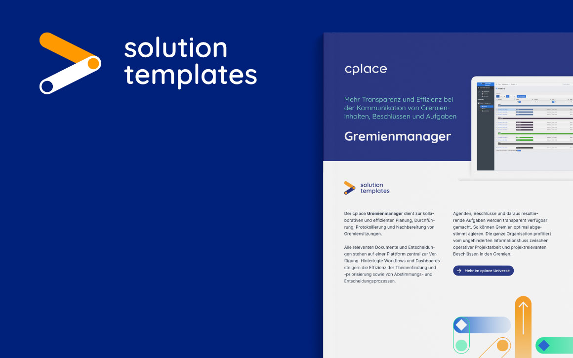 Solution Template Gremienmanager