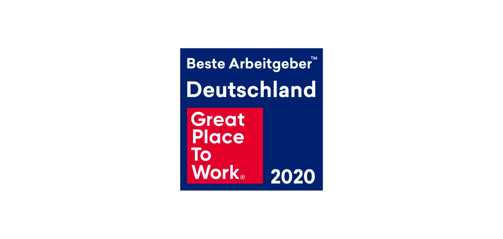 Great Place to work 2020 Logo