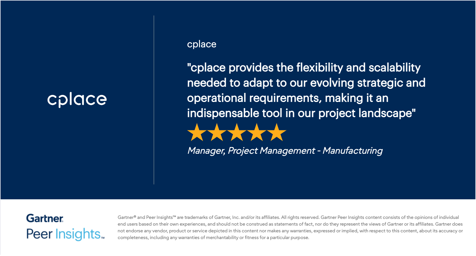 Gartner Review