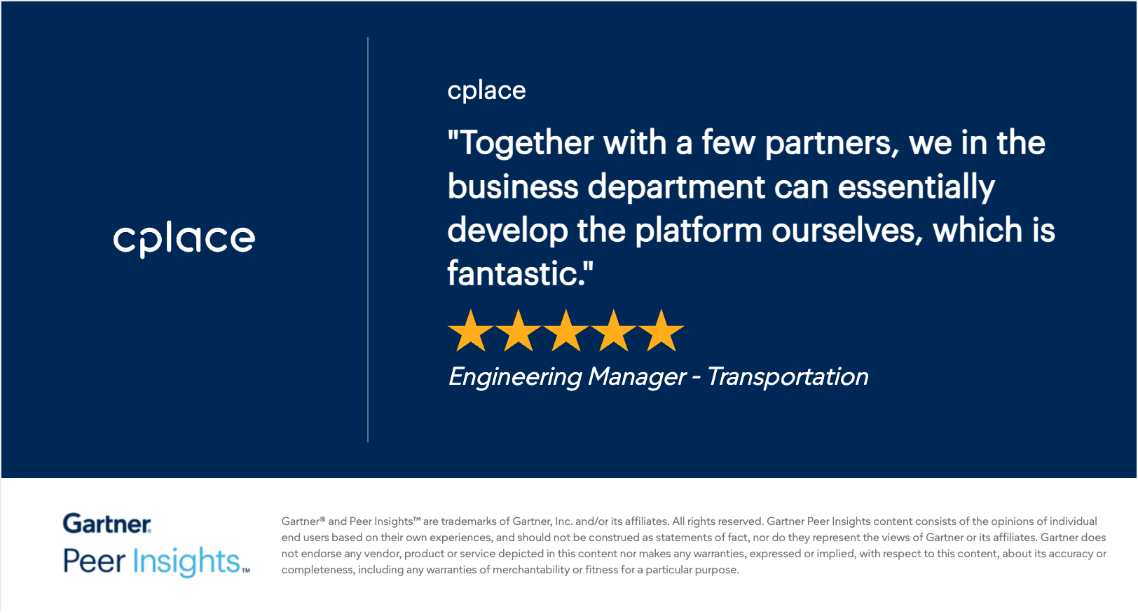 Gartner Review