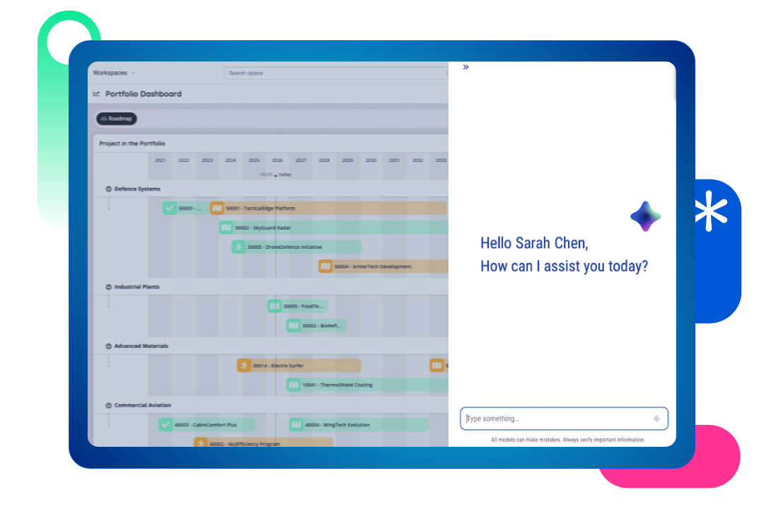 cplace AI Companion—Intelligent project support based on your data