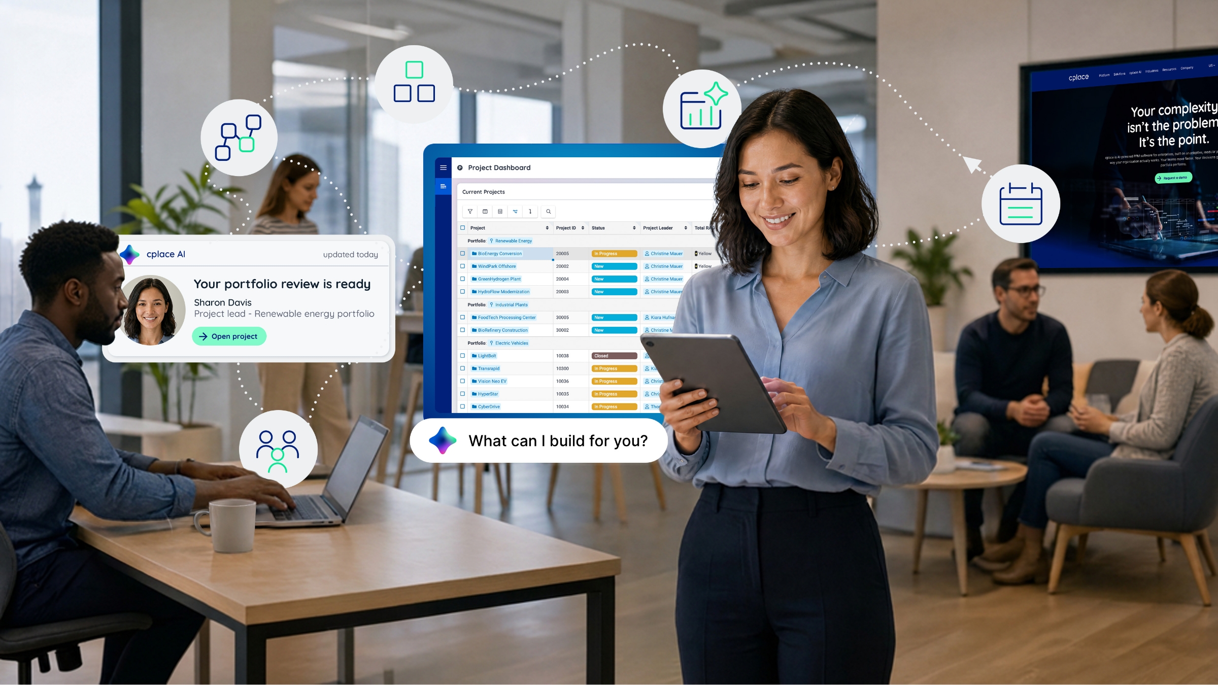 cplace: the AI-powered software solution for Project and Portfolio Management