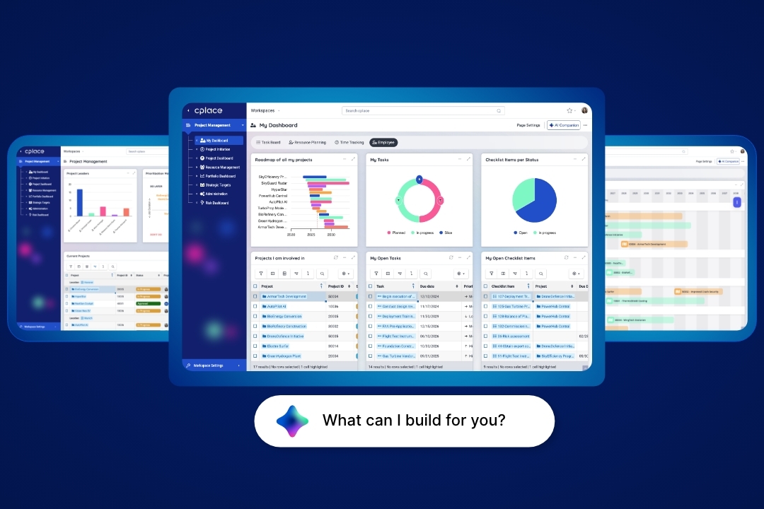 AI-Powered Project and Portfolio Management with cplace