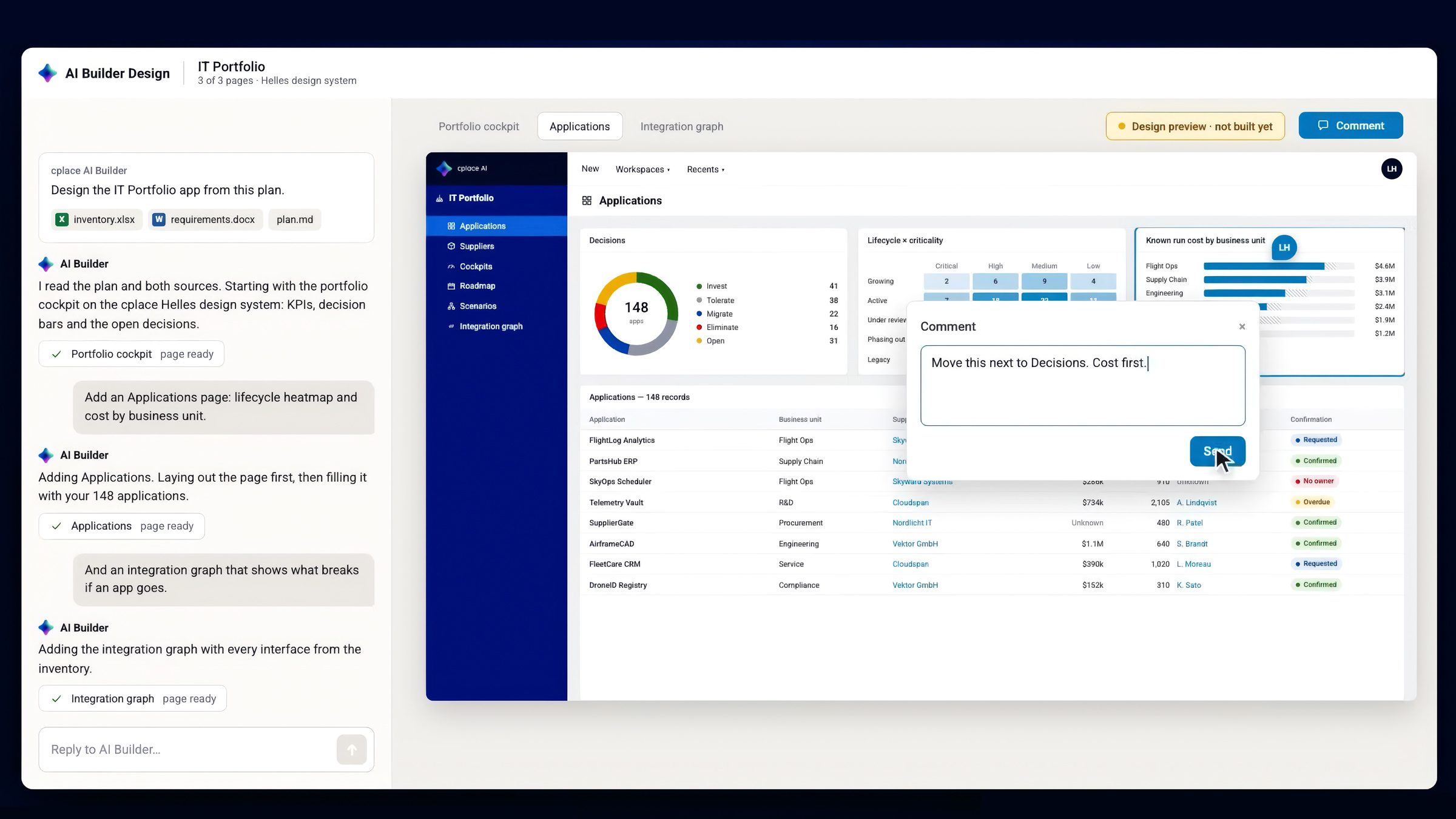 How cplace approaches enterprise vibe coding